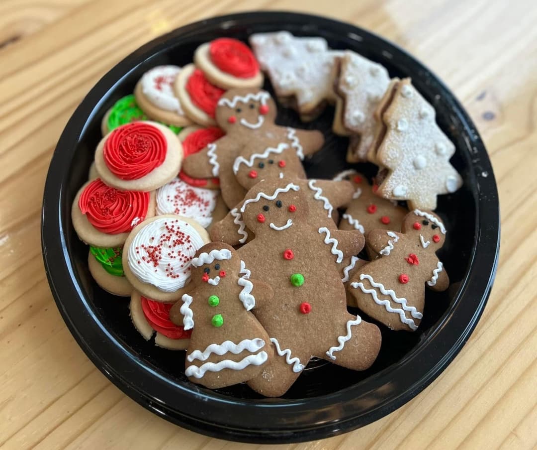 A picture of a box of cookies